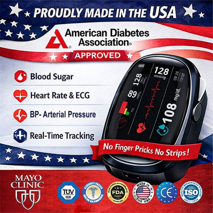 🔥Final 3 Hours – Limited Stock Left🏆TIWORLD™ Non-Invasive Smart Blood Sugar Tracking Device 99.9% Accuracy (Mayo Clinic Recommended)