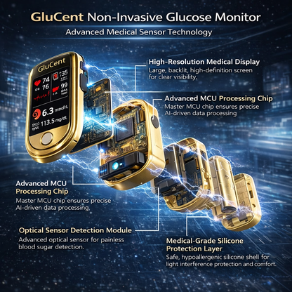 🔥Mayo Clinic Recommended🏆Develops Newly Launched Non-Invasive Smart Blood Sugar Tracking Device✅TGA Approved
